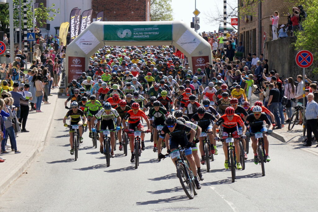MTB velomaratona atklāšanas sacensībās posmā “Cēsis -Valmiera”