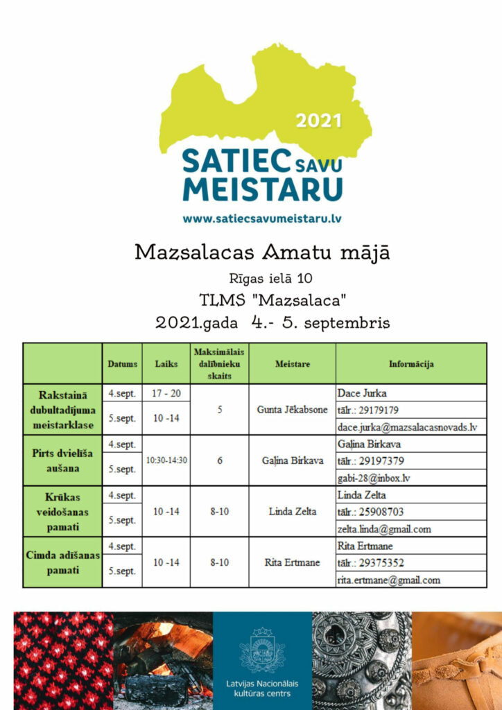 Satiec savu meistaru