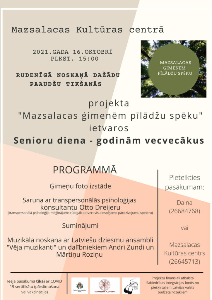 Senioru diena Mazsalacā