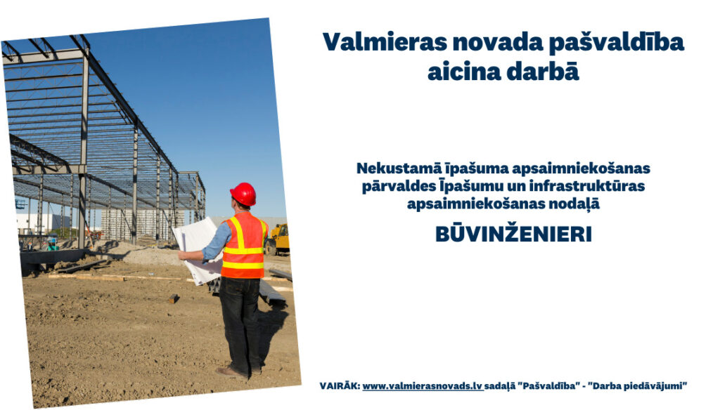 Būvinženiera vakance