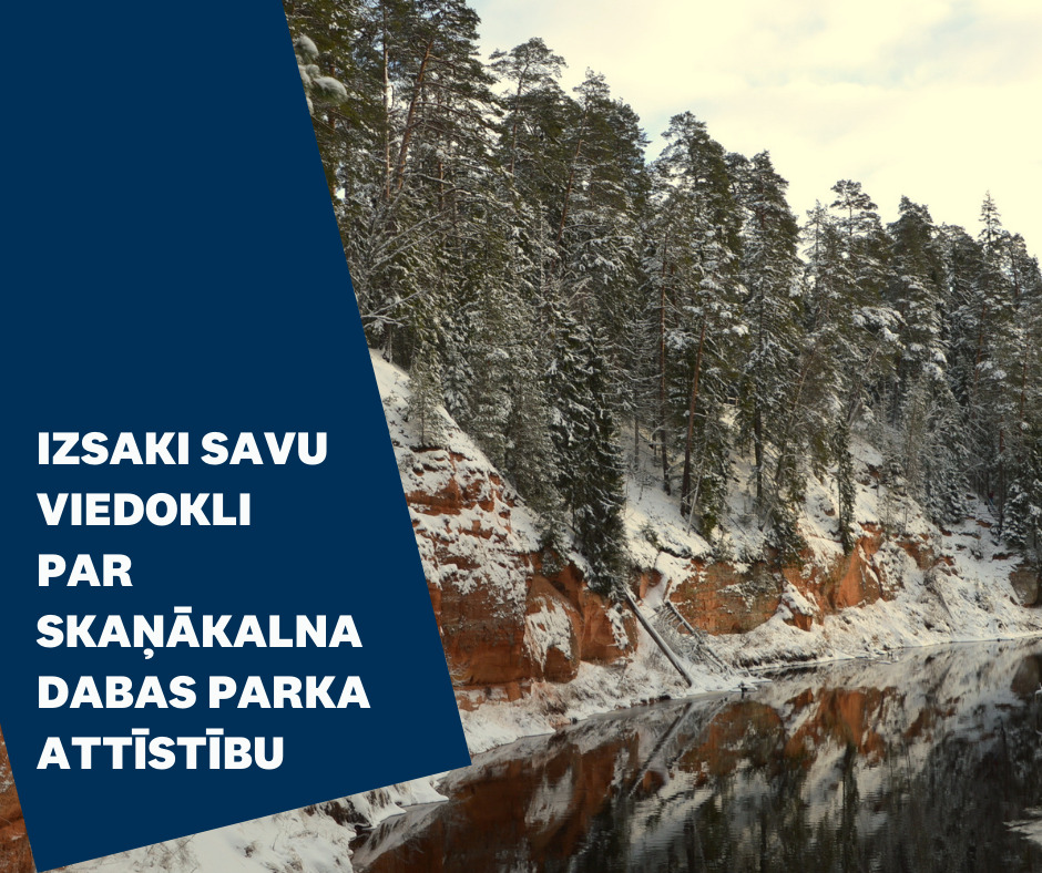 Aptauja par Skaņākalna dabas parku