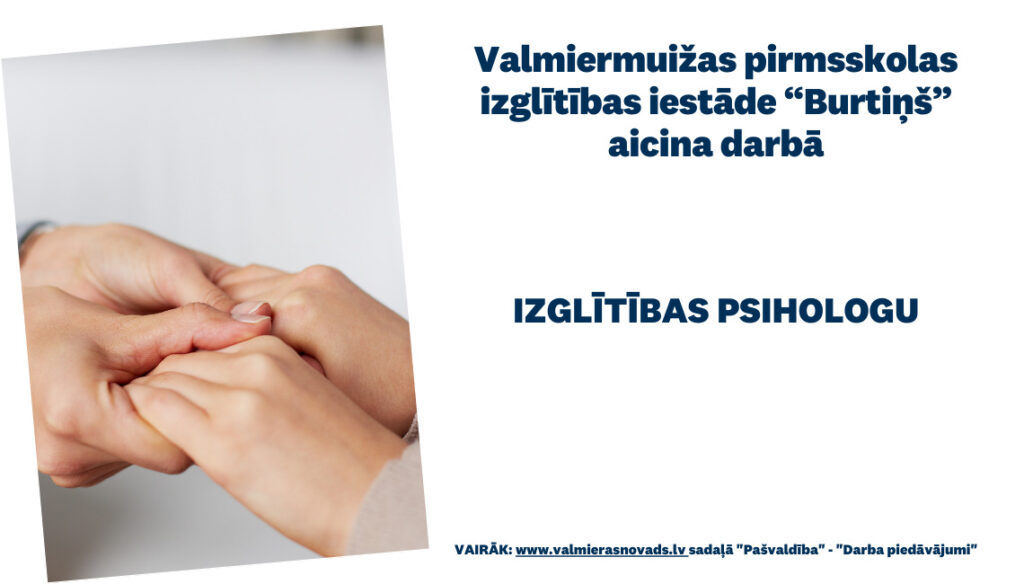 Aicina darbā izglītības psihologu