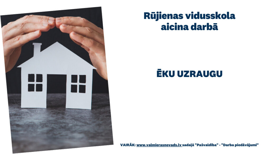 Aicina darbā ēku uzraugu