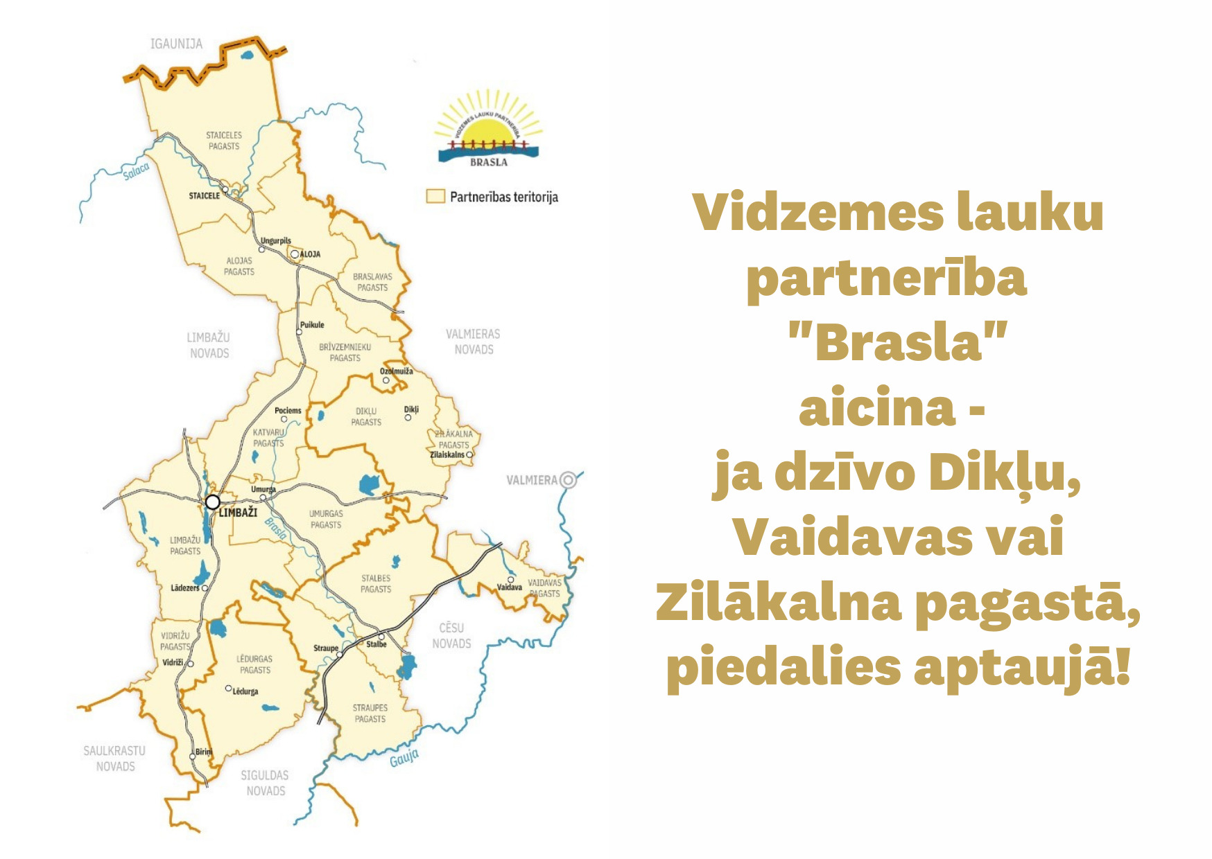 Dikļu, Vaidavas un Zilākalna pagasta iedzīvotāji aicināti piedalīties aptaujā