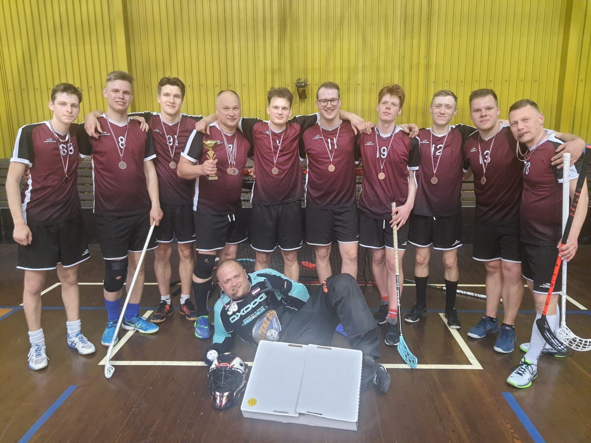 Florbola entuziastu turnīra kausa izcīņa Naukšēnos