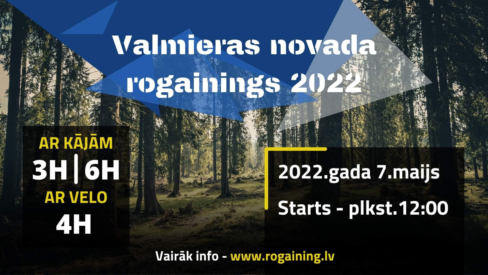 Komandas, ir laiks doties kontrolpunktu medībās! Meža takas, Gaujas krasti, pļavas un celiņi – tur vedīs kompass un karte. Valmieras novada rogainings norisināsies 7. maijā Plāņu pagastā, starp autoceļu A3 un Gaujas upi. Interesenti aicināti pieteikties līdz 1.maija plkst.23.59 mājaslapā rogaining.lv.