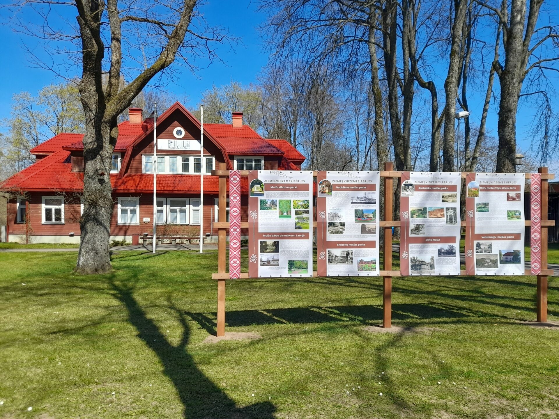 Naukšēnos tapis jauns vides objekts ar ārtelpas izstādi 