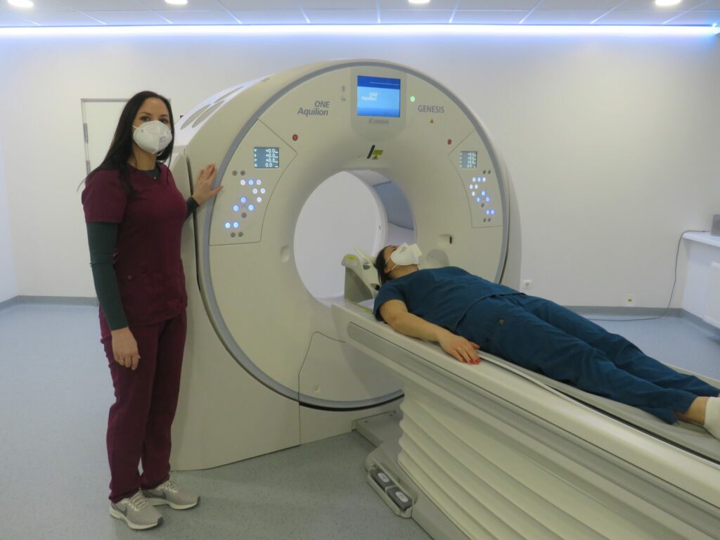 Vidzemes slimnīcas Diagnostiskās radioloģijas nodaļas vecākā radiogrāfere Agnese Ivane