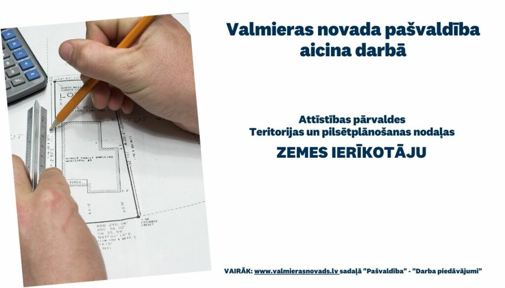 zemes ierīkotāja vakance