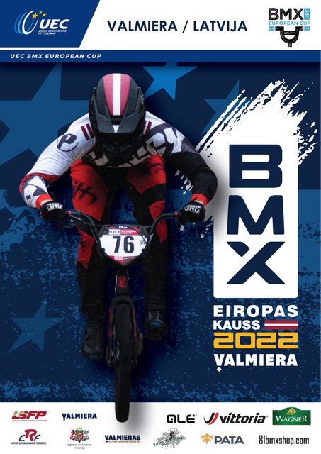 BMX sacensību plakāts