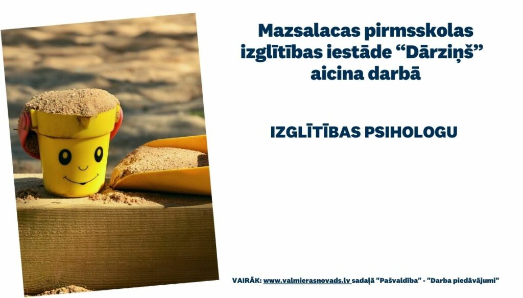 izglītības psihologa vakance