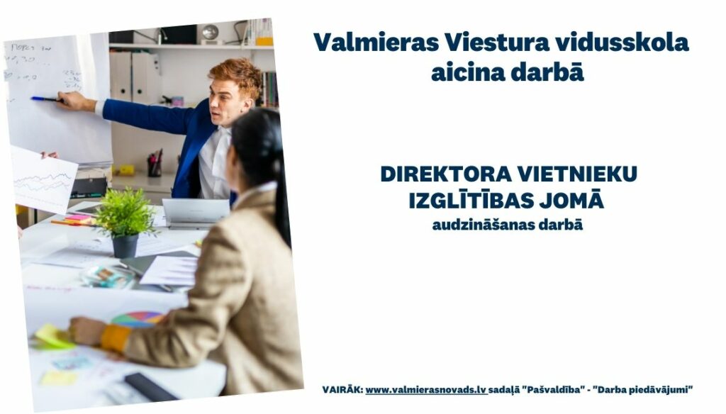 Direktora vietnieka vakance