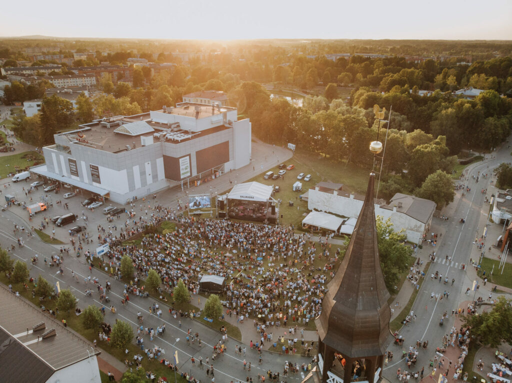 Valmiera no augšas