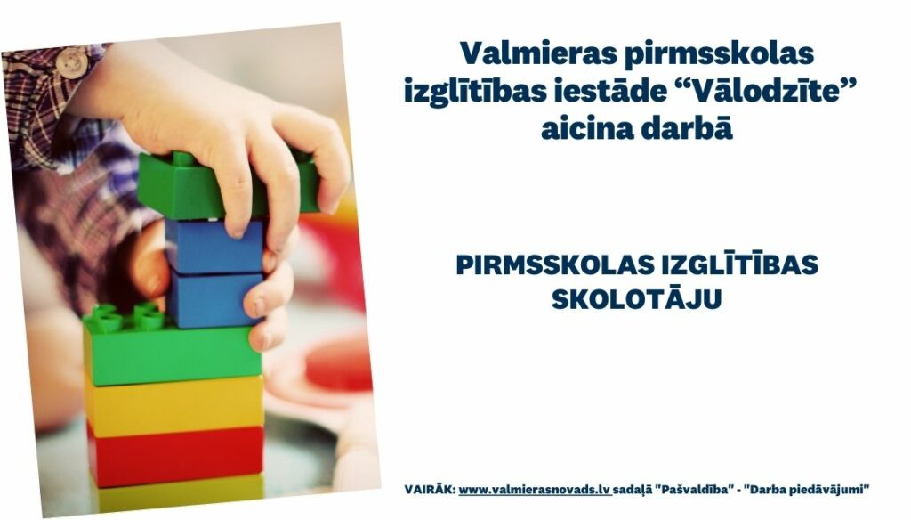 Pirmsskolas skolotājs