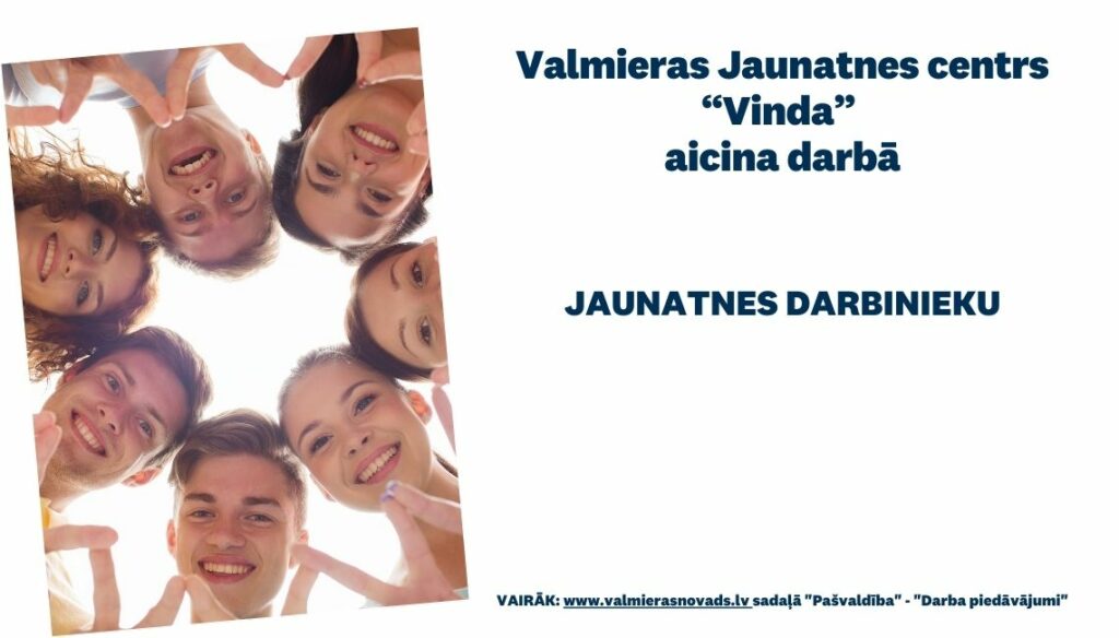 Jaunatnes darbinieka vakance