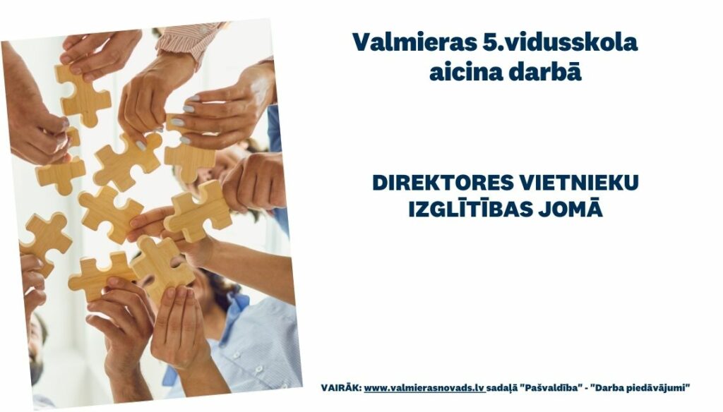 direktora vietnieka vakance