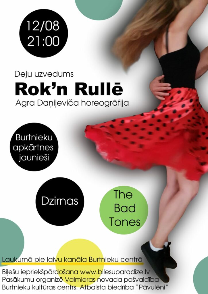 Deju uzvedums "Rok'n Rullē" Burtniekos