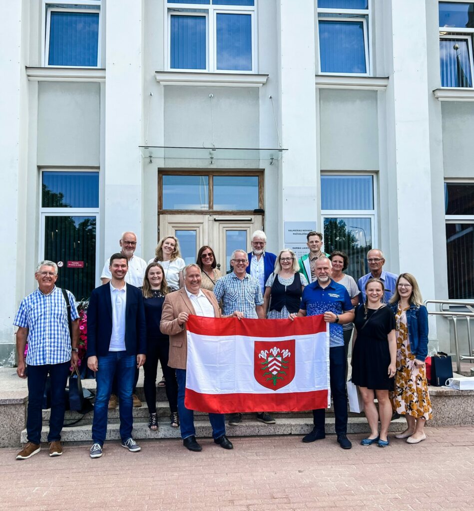 Valmierā viesojas sadraudzības pilsētas Halle delegācija