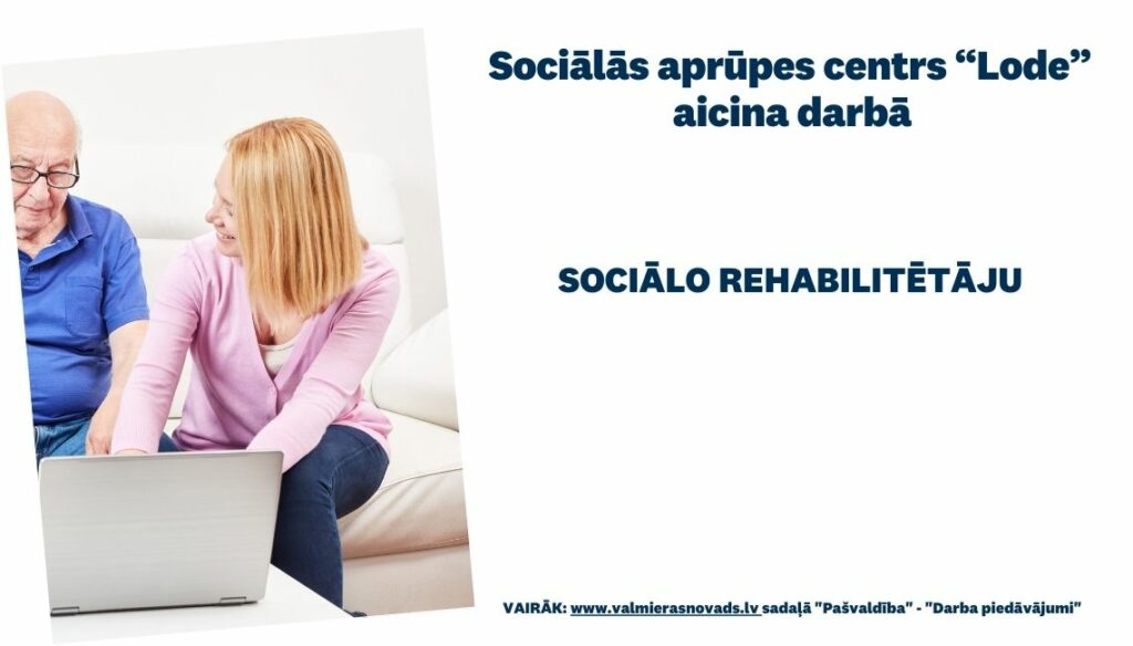 sociālā rehabilitētāja vakance