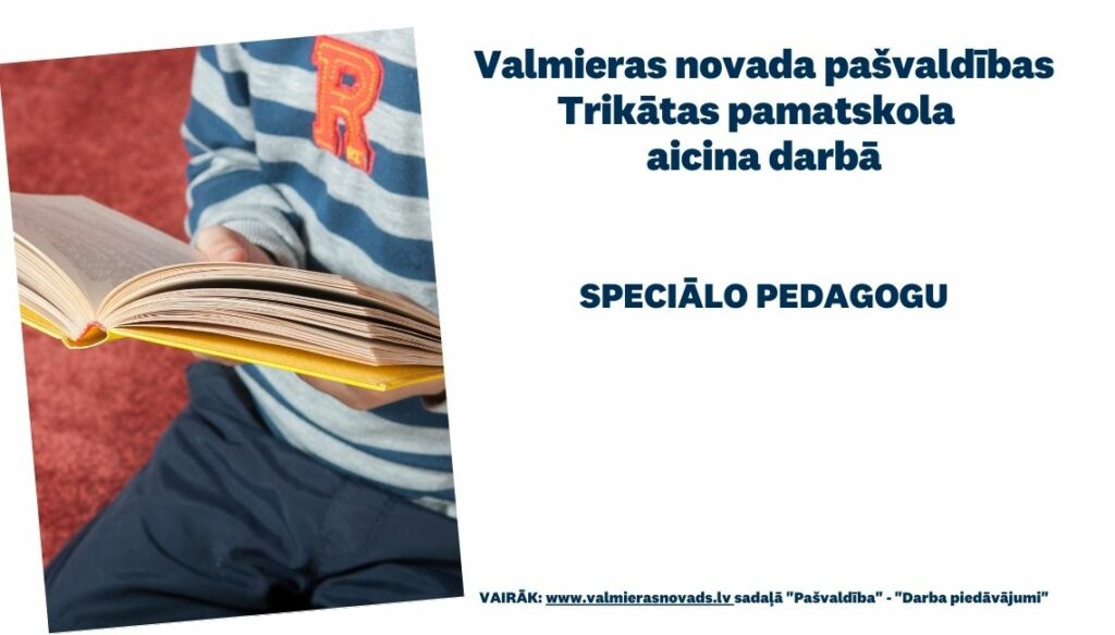 speciālā pedagoga vakance