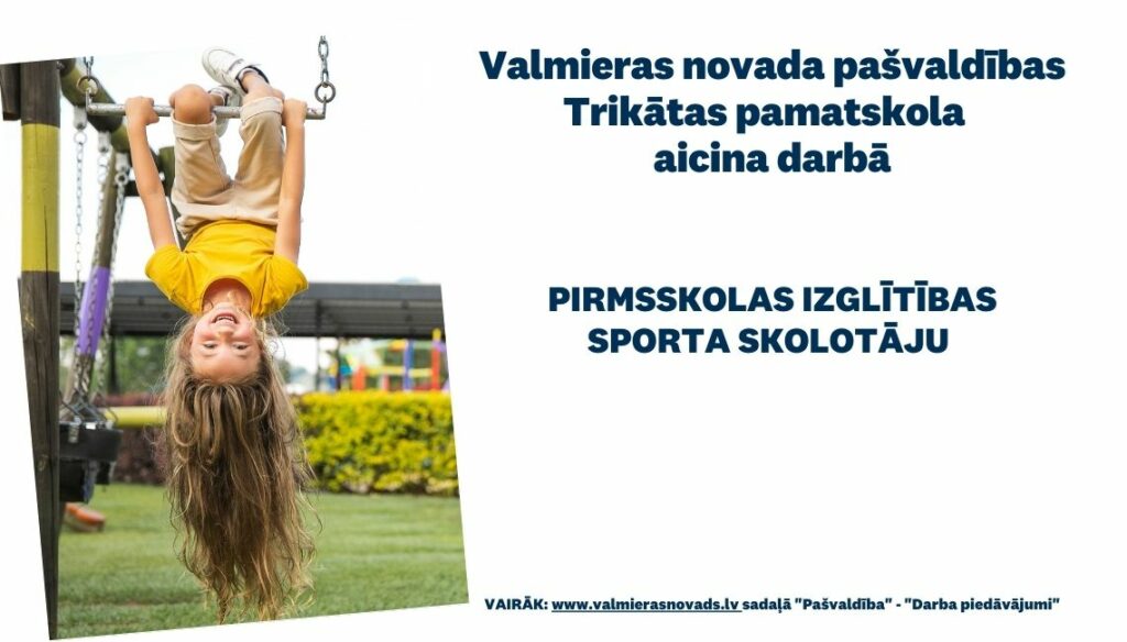 sporta skolotāja vakance