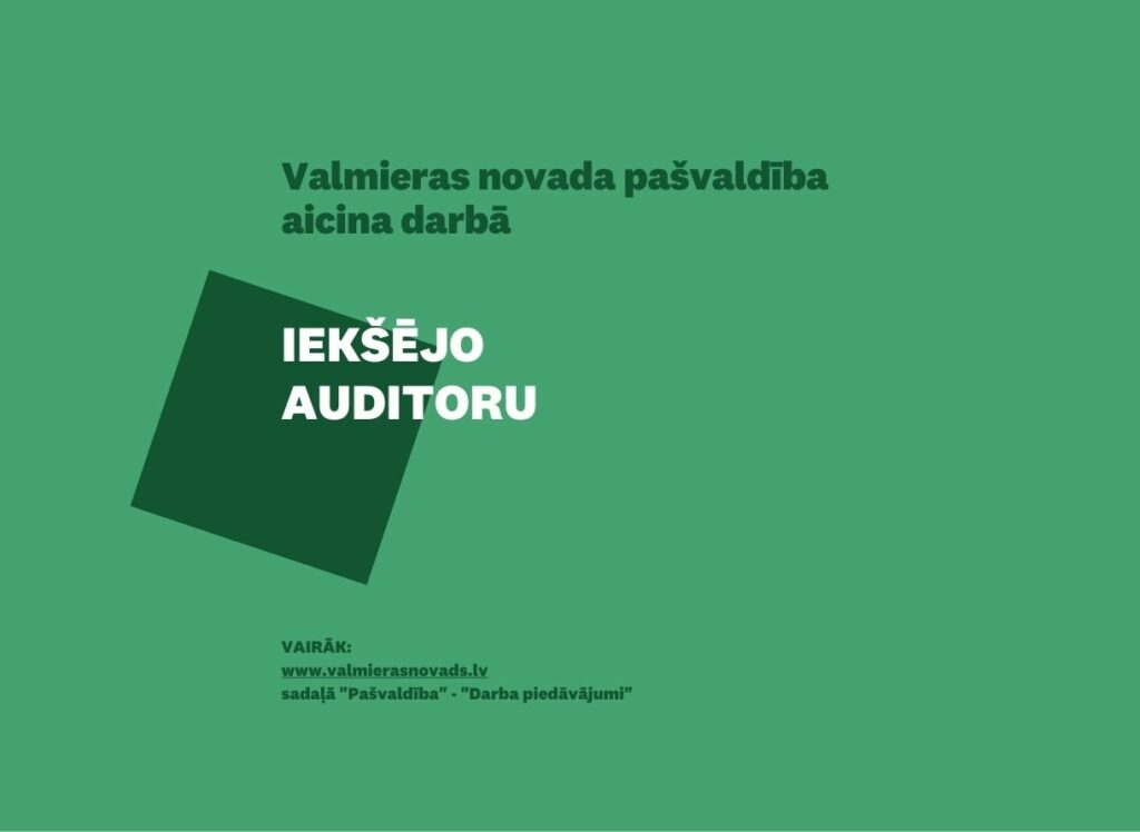 IEKŠĒJO AUDITORU