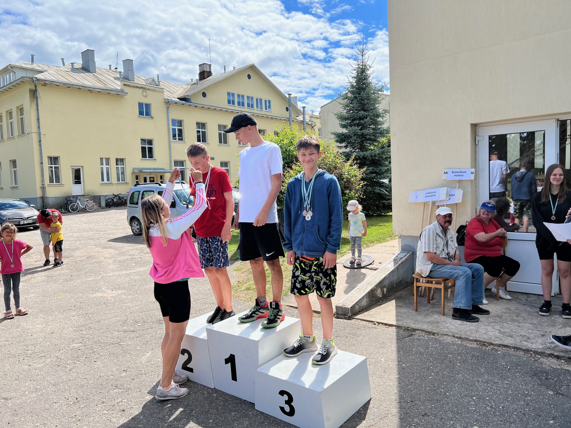 Ģimeņu sporta diena Matīšos