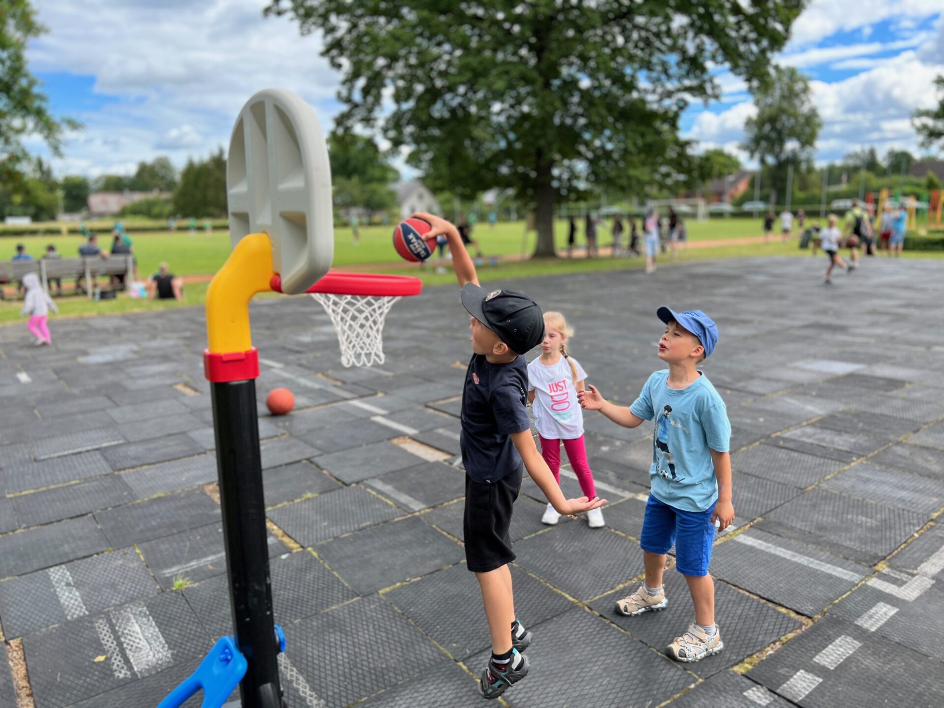 Ģimeņu sporta diena Matīšos