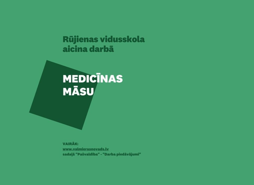 Medicīnas māsa Rūjienā