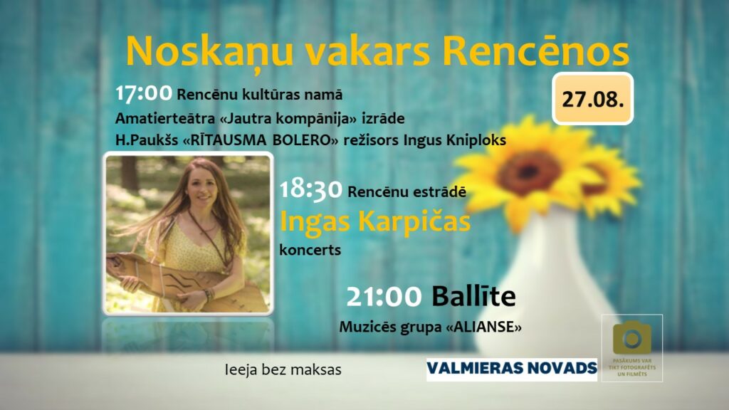 Noskaņu vakars Rencēnos