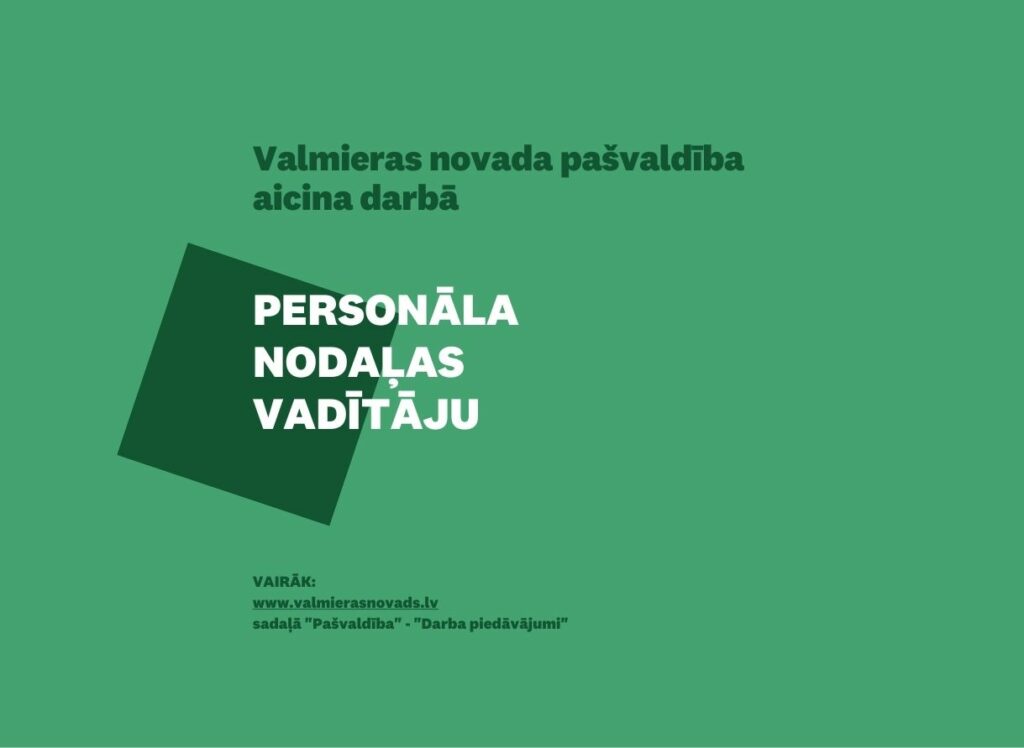 Personāla nodaļas vadītāju