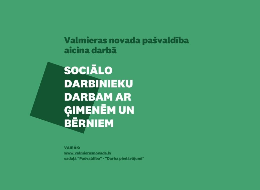 SOCIĀLO DARBINIEKU DARBAM AR ĢIMENĒM UN BĒRNIEM
