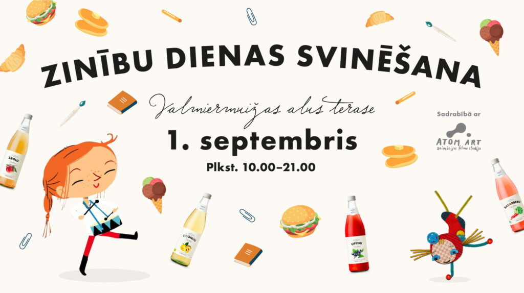 Zinību dienas svinēšana Valmiermuižas alus terasē
