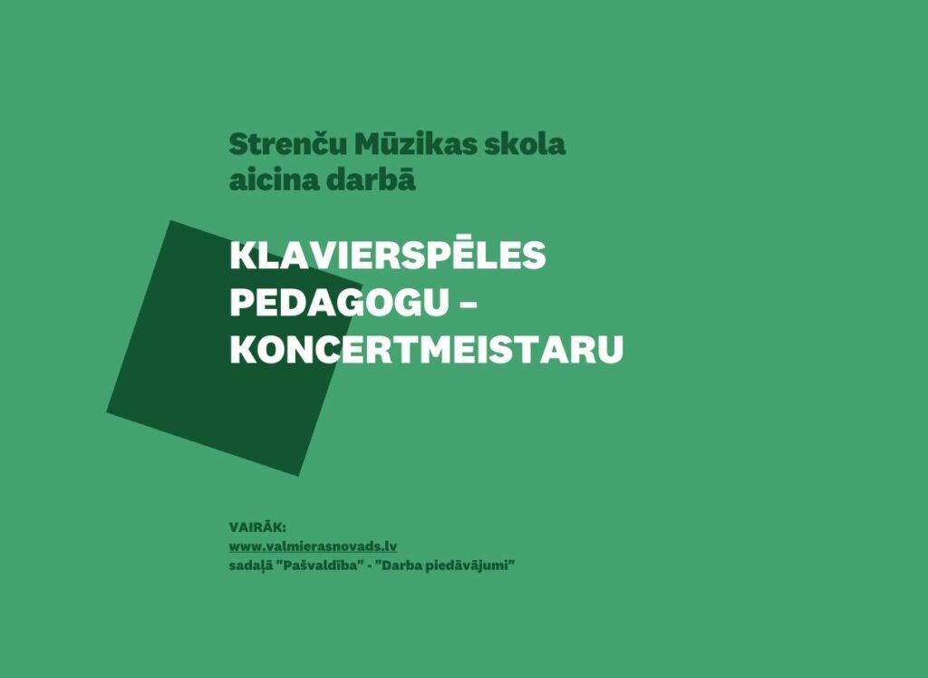klavierspēles pedagogs_Strencu muzikas skola