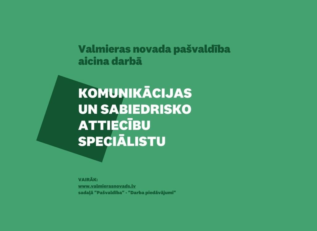 komunikācijas un sabiedrisko attiecību speciālistu