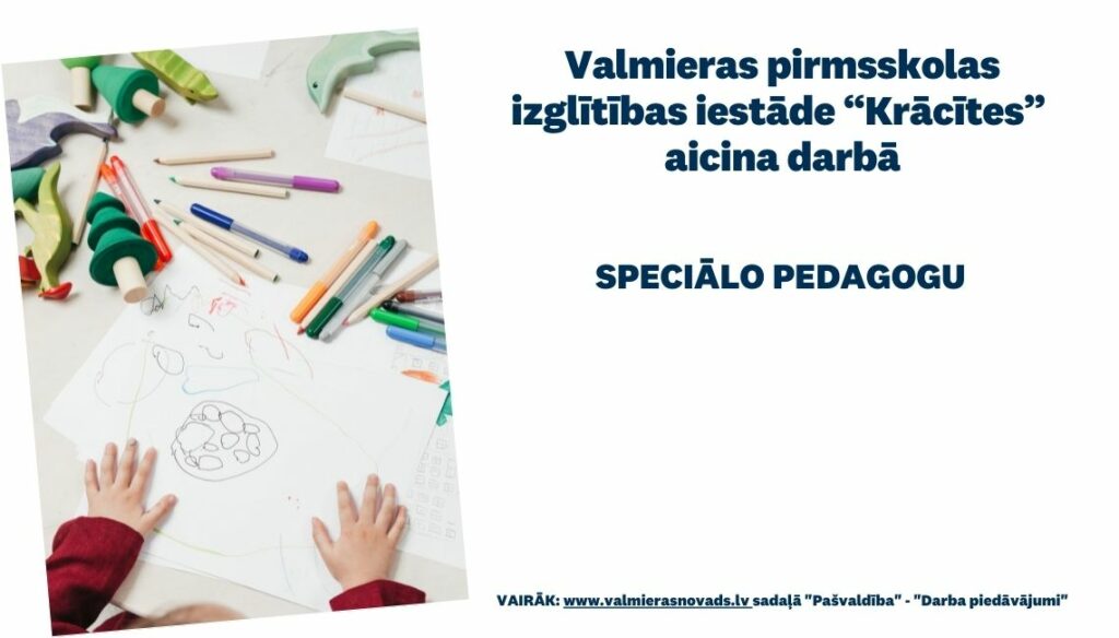 speciālā pedagoga vakance