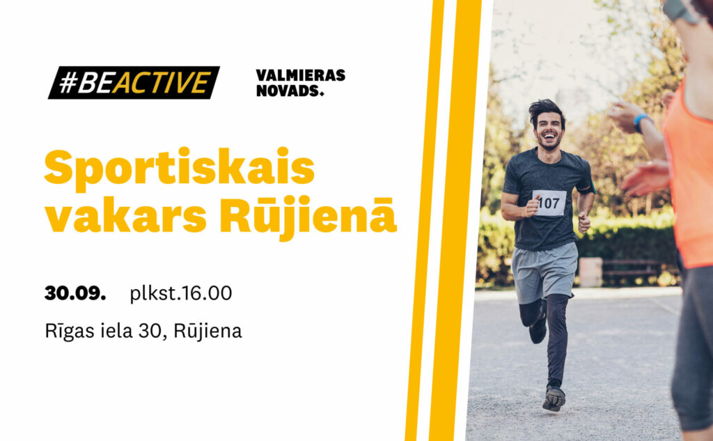 Sportiskais vakars Rūjienā