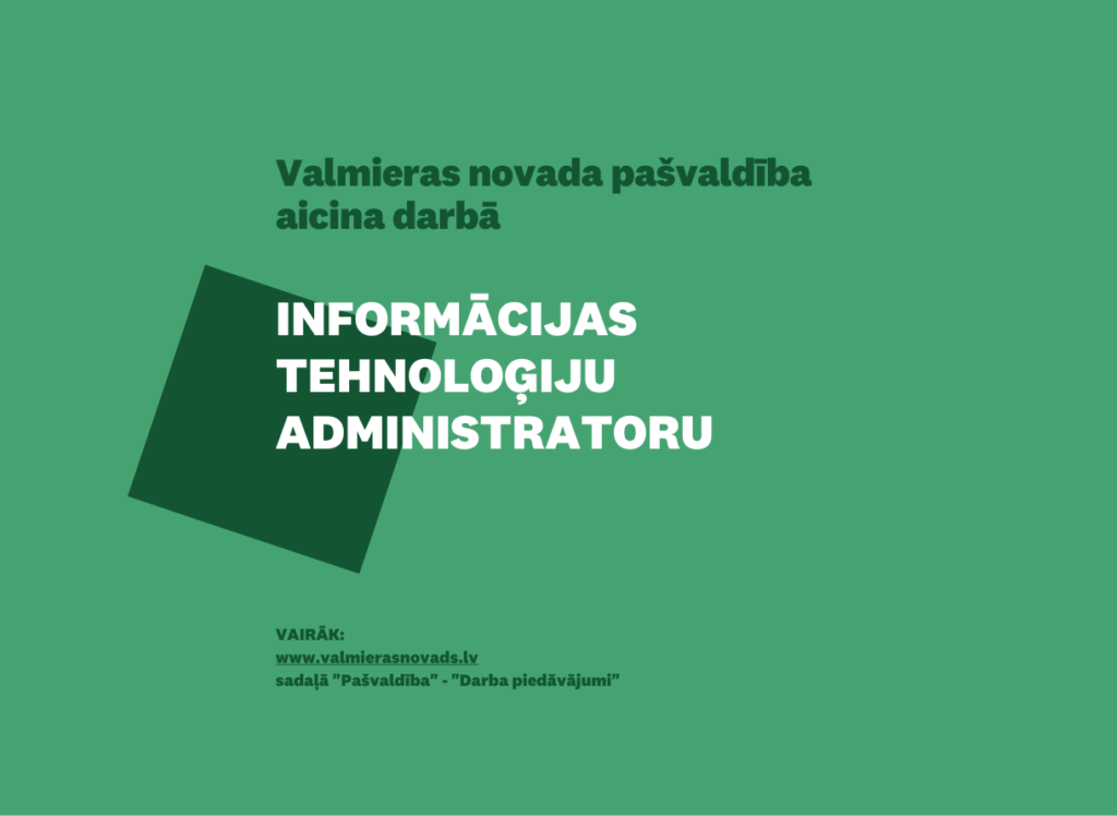 Informācijas tehnoloģiju centra (ITC) informācijas tehnoloģiju administratoru