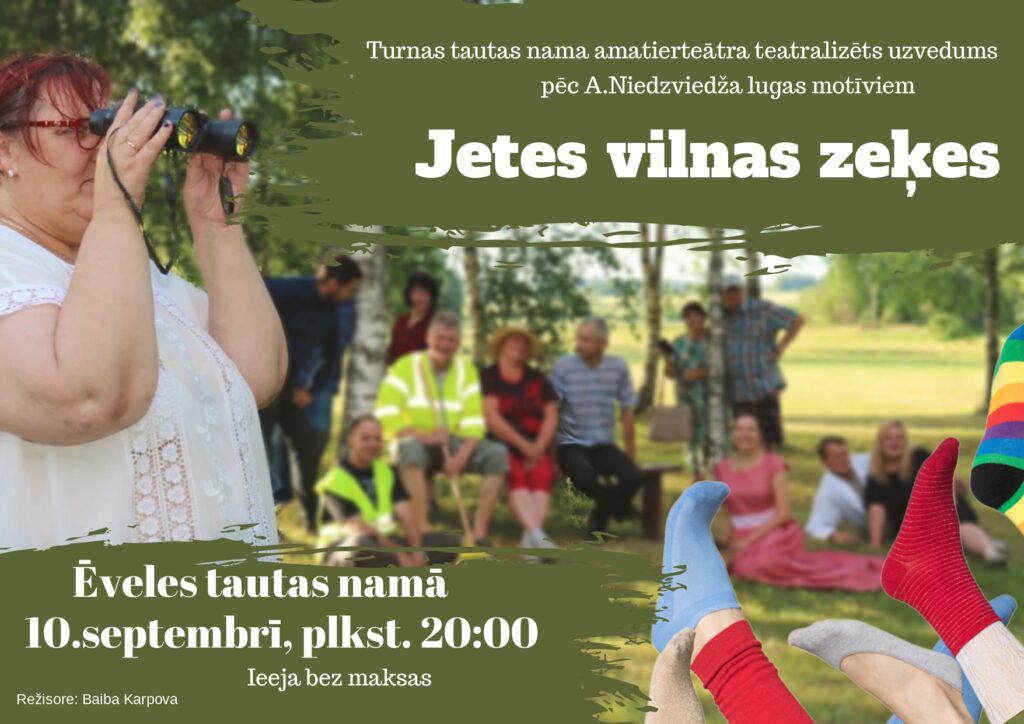Teatralizēts uzvedums "Jetes vilnas zeķes"