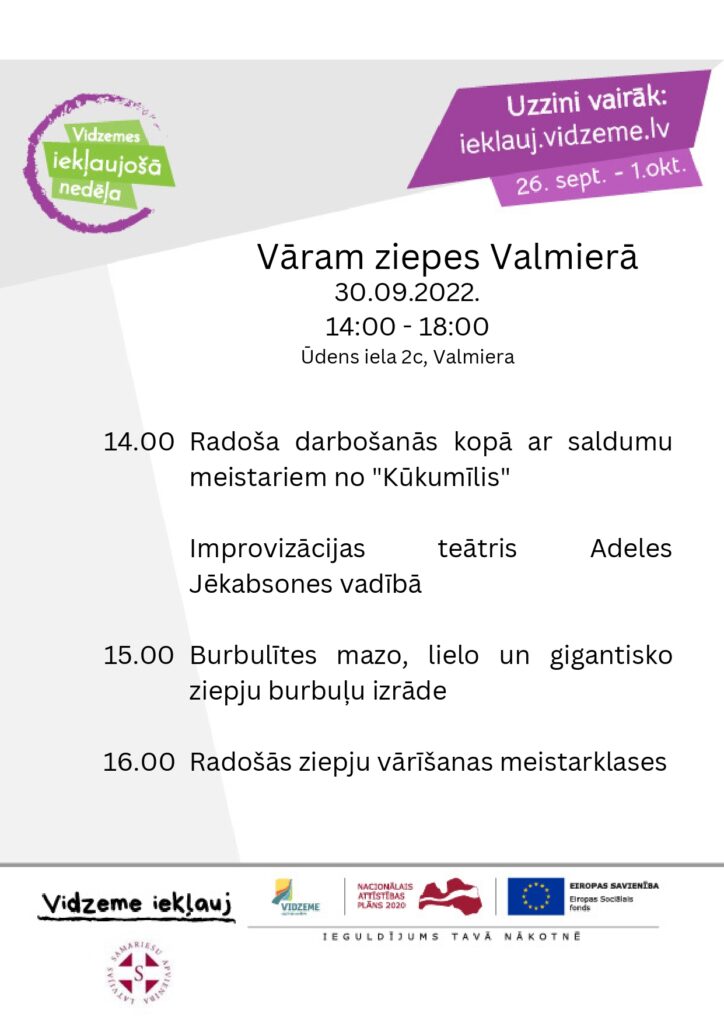 Vidzemes iekļaujošā nedēļa - Valmiera