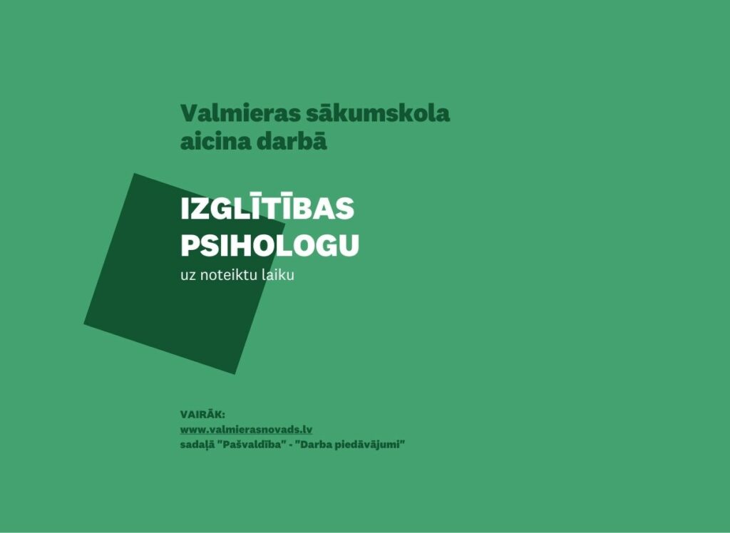 izglitibas psihologs Valmieras sākumskola