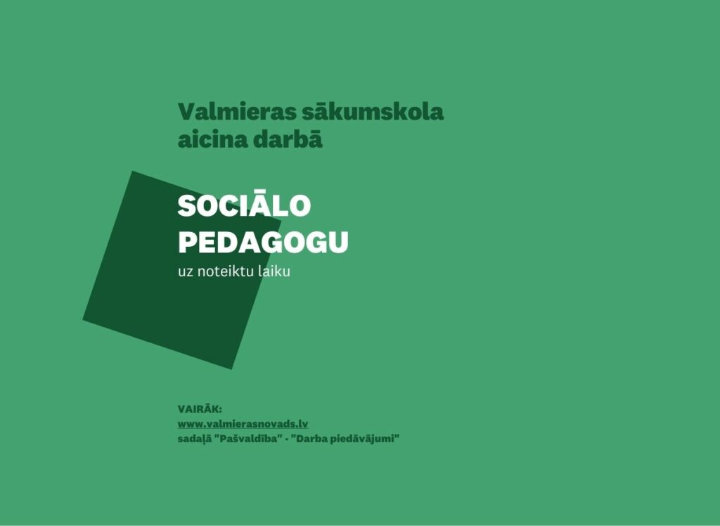 sociālais pedagogs Valmieras sākumskola