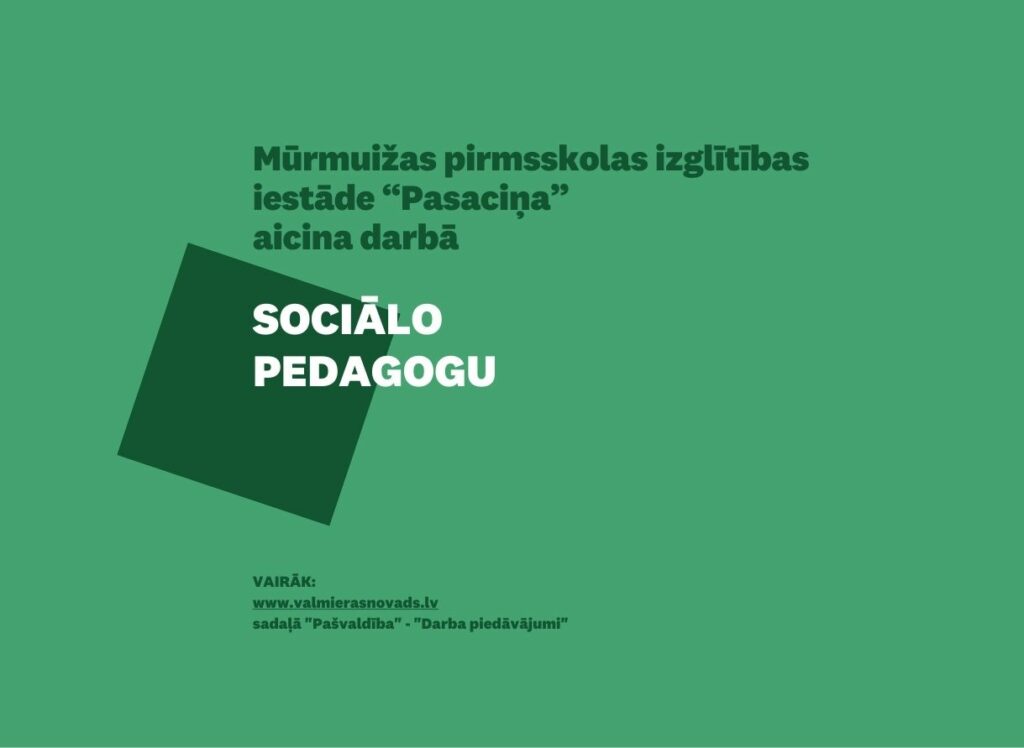 sociālo pedagogu Pasacina