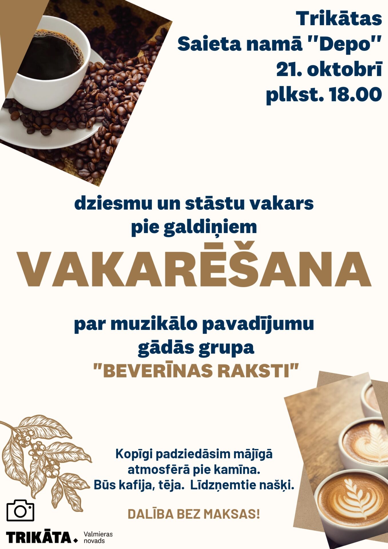Dziesmu un stāstu vakars