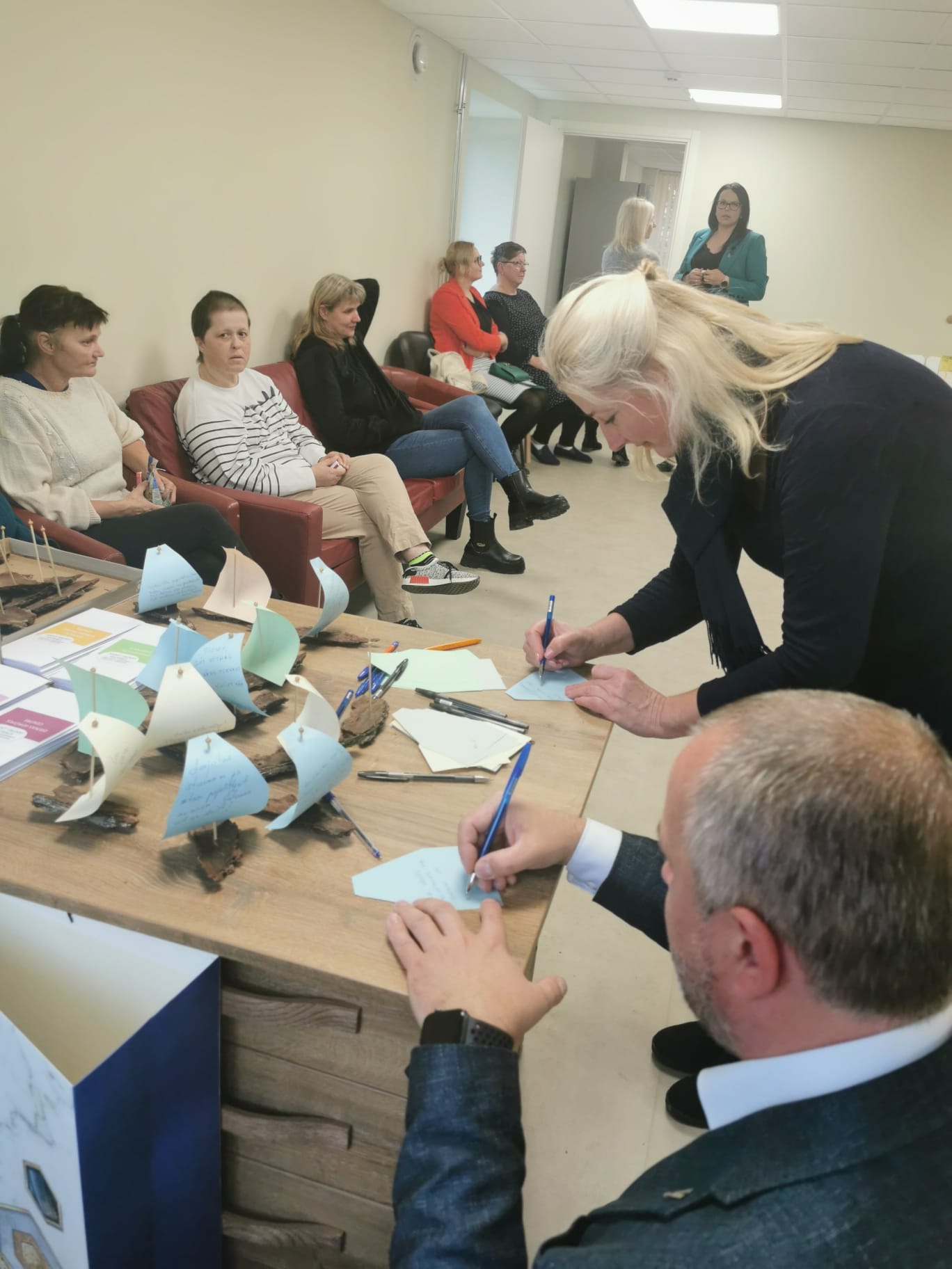 Mazsalacā atklāti biedrības “Latvijas Samariešu apvienība” sniegtie atbalsta centra “Laiva” sociālie pakalpojumi