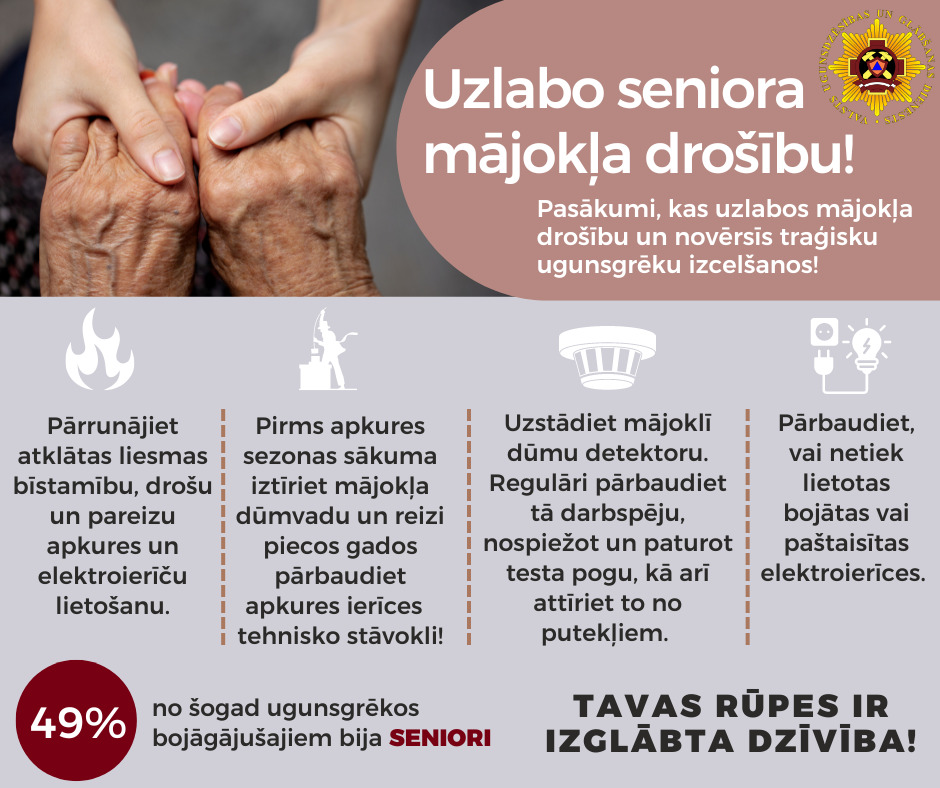 Uzlabo seniora mājokļa drošību!