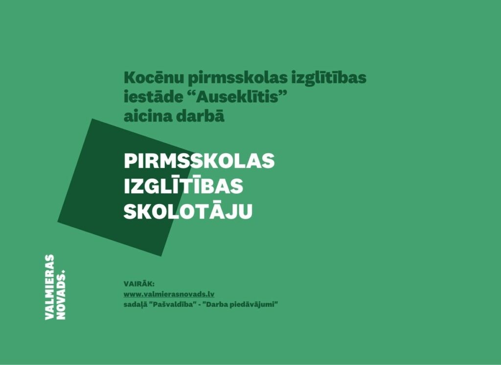 pirmsskolas izglītības skolotāju Auseklitis1