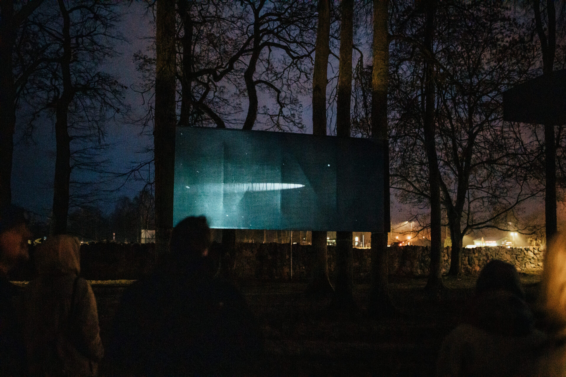 Mākslinieka Kriša Salmaņa video instalācija „Ausma”