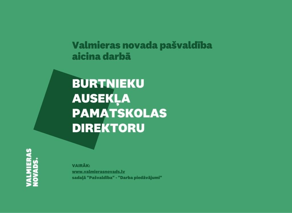 Burtnieku Ausekļa pamatskolas direktors