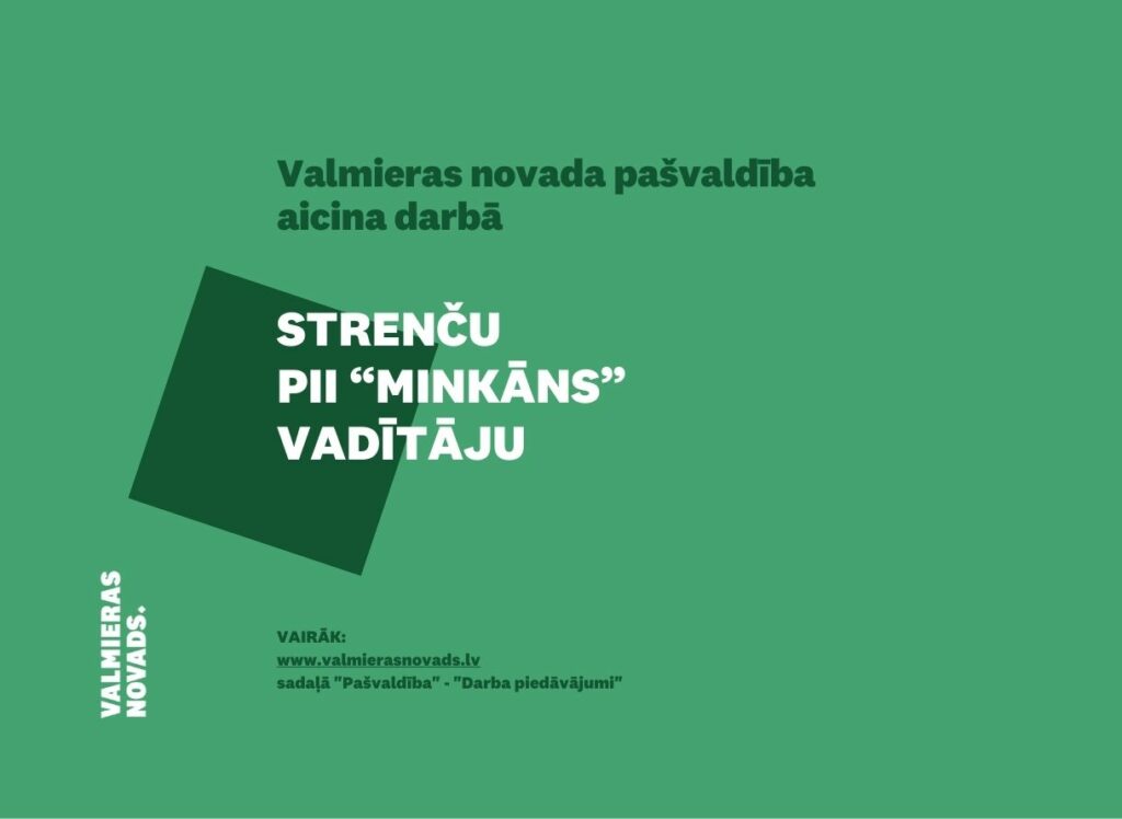 Strenču pirmsskolas izglītības iestādes Minkāns vadītāja